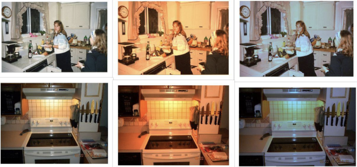 Color constancy results